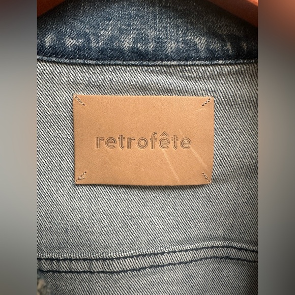 Retrofete Ada Blue Denim Jacket - Picture 3 of 10